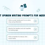 50 Best Opinion Writing Prompts For Middle School