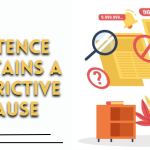 Which Sentence Contains a Restrictive Clause?